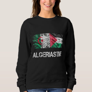 Sweatshirt Hommes Libération Gaza Palestine Algérie Palestine
