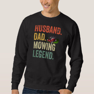 Sweatshirt Hommes Mari papa Mailler Légende Gardener de soins