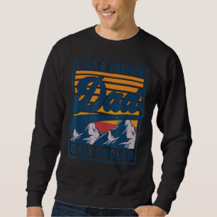 Sweatshirt Hommes papa comme un père seulement Glacière papa