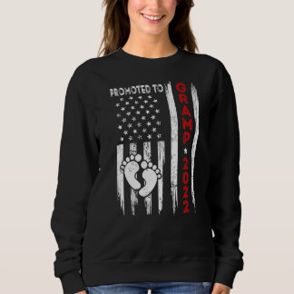 Sweatshirt Hommes promus à Gramp 2022 Drapeau américain Père
