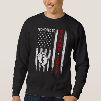 Sweatshirt Hommes promus à Gramp 2022 Drapeau américain Père