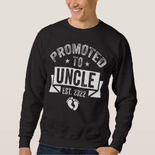Sweatshirt Hommes Promus À Oncle 2022 Grossesse Rétro Annou