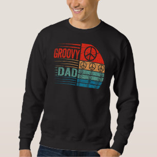 Sweatshirt Hommes Super Papa les années 70 Nostalgie esthétiq