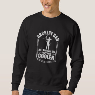 Sweatshirt Hommes Tir À L'Arc Papa Juste Un Père Normal Sauf 