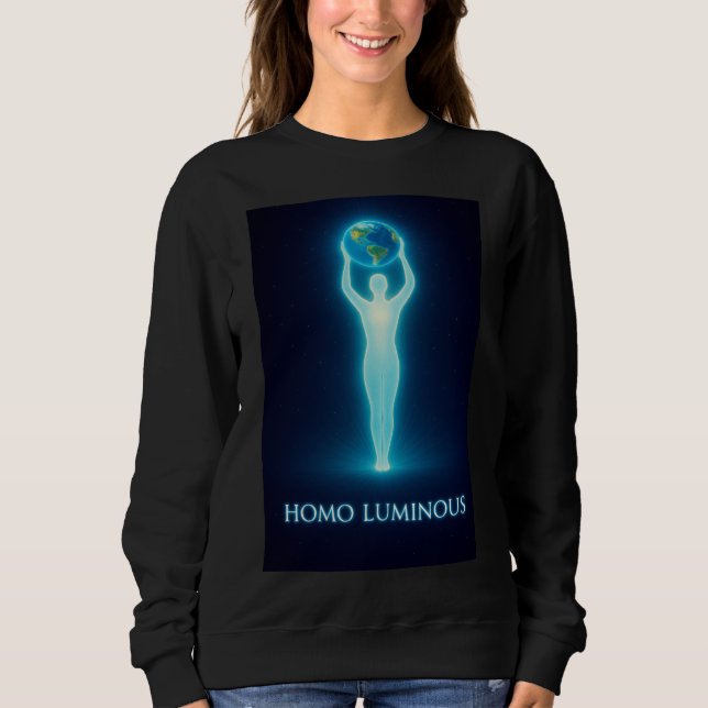 Sweatshirt Homo Luminous - Le Sweat-shirt Light Bringer Femme (Devant)