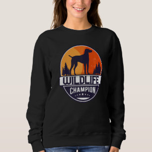 Sweatshirt Hongrois Vizsla Chien Retro
