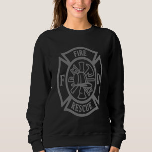 Sweatshirt Honneur et Courage Pompiers Sapeurs-Pompiers Camio