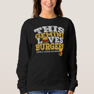 Sweatshirt Horoscope SIGNE Zodiaque Gemini Aime Burger