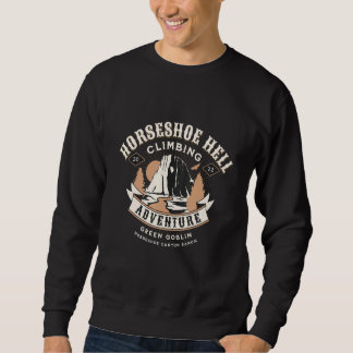 Sweatshirt Horseshoe Hell Climbing Spot Green Goblin Mountain