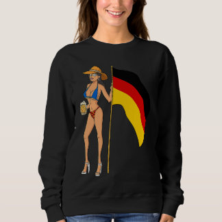 Sweatshirt Hot Fan Girl Germany