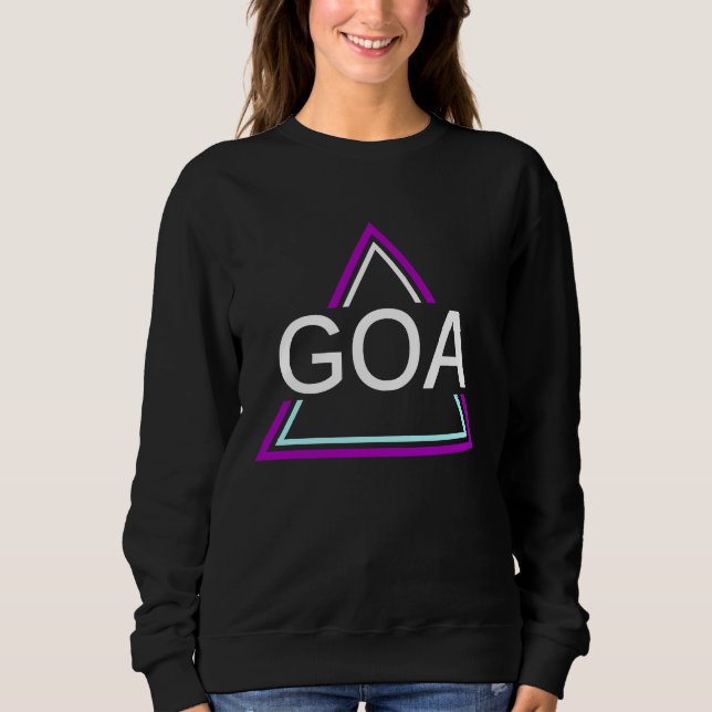 Sweatshirt House Party Outfit For EDM Festival Electro Rave T (Devant)