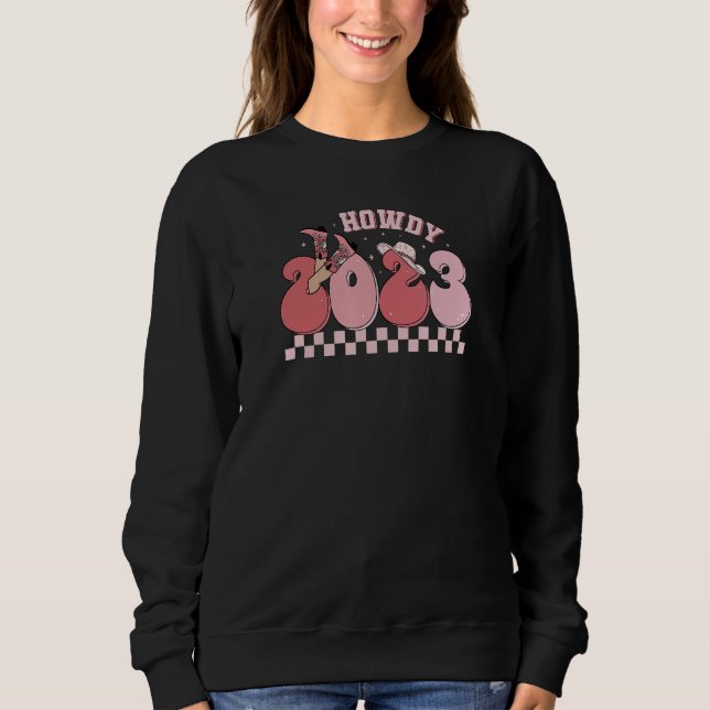 Sweatshirt Howdy 2023 Cowgirl (Devant)