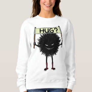 Sweatshirt Hug de caractères mal déplaisant
