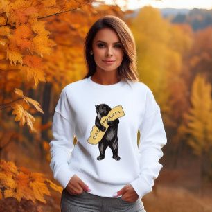 Sweatshirt Hug d'ours de Californie vintage
