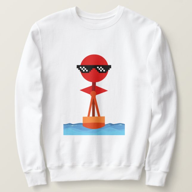 Sweatshirt humain en forme de bouée (Design devant)