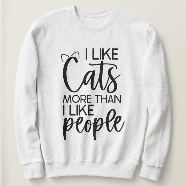 Sweatshirt Humour féminin (Design devant)