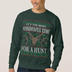 SWEATSHIRT HUNTER'S FUNNY CHRISTMAS 