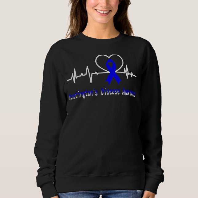 Sweatshirt Huntington's Disease Awareness Beurre Bleu (Devant)