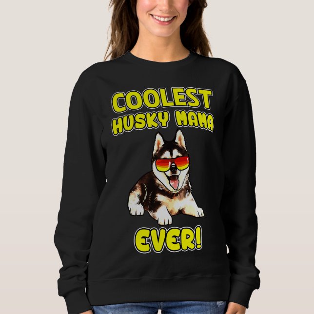Sweatshirt Husky Husky Maman (Devant)