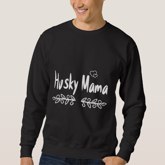 Sweatshirt Husky Mama (Devant)
