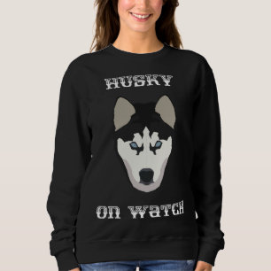 Sweatshirt Husky On Watch
