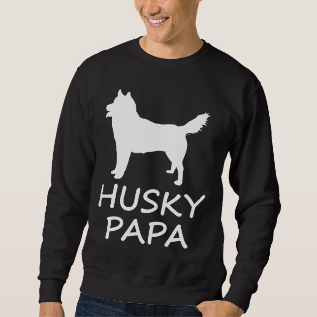 Sweatshirt Husky Papa (Devant)