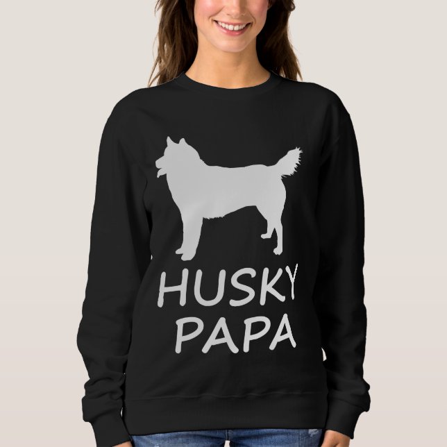 Sweatshirt Husky Papa (Devant)