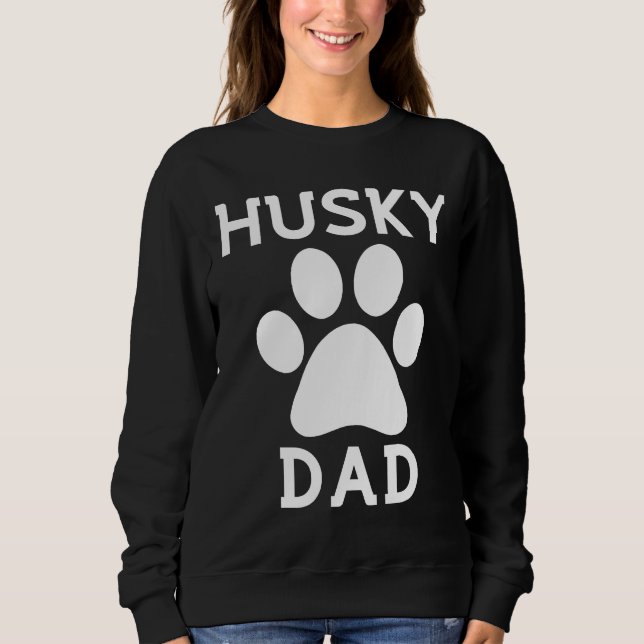Sweatshirt Husky Papa Paw (Devant)