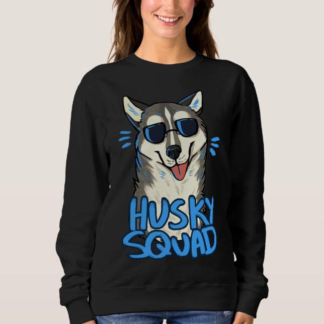 Sweatshirt Husky Squad (Devant)