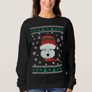 Sweatshirt Husky Ugly Christmas