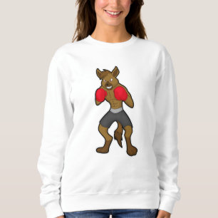 Sweatshirt Hyena à la boxe avec gants de boxe
