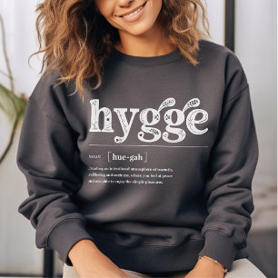 Sweatshirt Hygge Définition Danoise Citation Nordic Cosy Seas