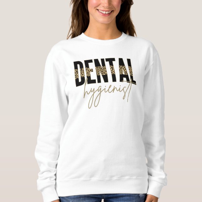 Sweatshirt Hygiéniste dentaire | Hygiéniste dentaire agréé RD (Devant)