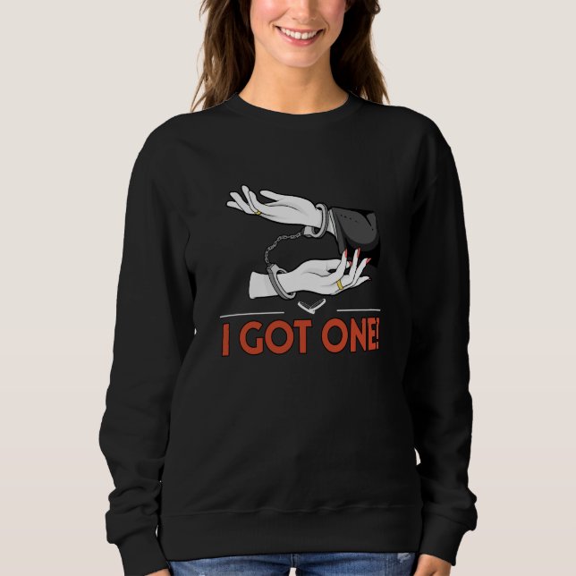 Sweatshirt I Got One Honeymoon Bride Newlywed Wife To Be Fian (Devant)