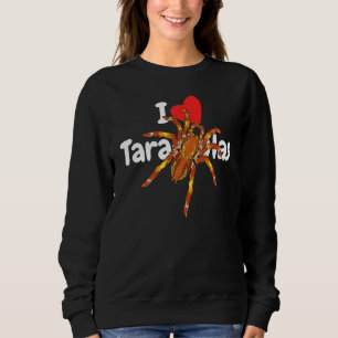 Sweatshirt I Heart Tarantulas - Tarantula Spider Cote Design
