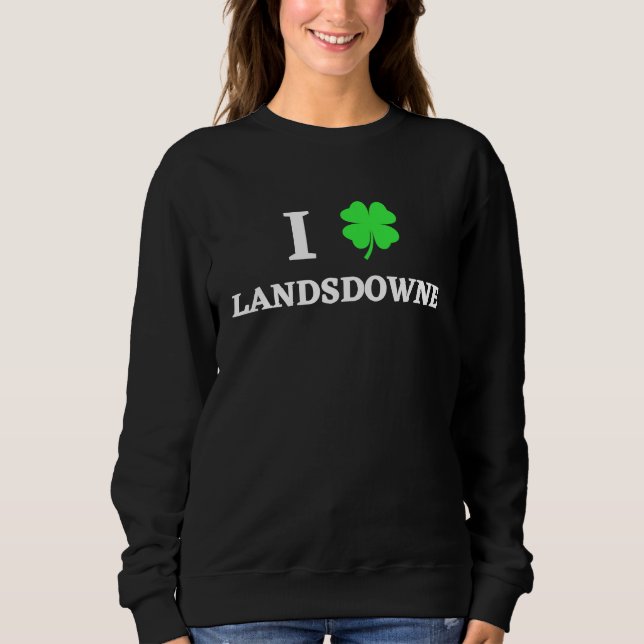 SWEATSHIRT I LOVE LANDSDOWNE (Devant)