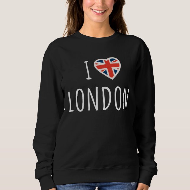 Sweatshirt I Love London (Devant)