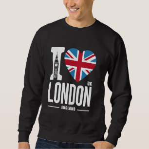 Sweatshirt I Love London I Heart Londres Angleterre Royaume-U