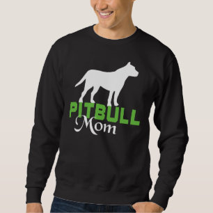 Sweatshirt I Love My Pit Bull Maman Scoop