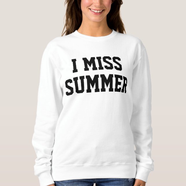 Sweatshirt I Mlle Summer Ladies Sweater (Devant)
