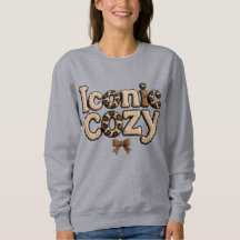 Iconic Mom Faux Yarn Style hoodie – Cozy Women’s P