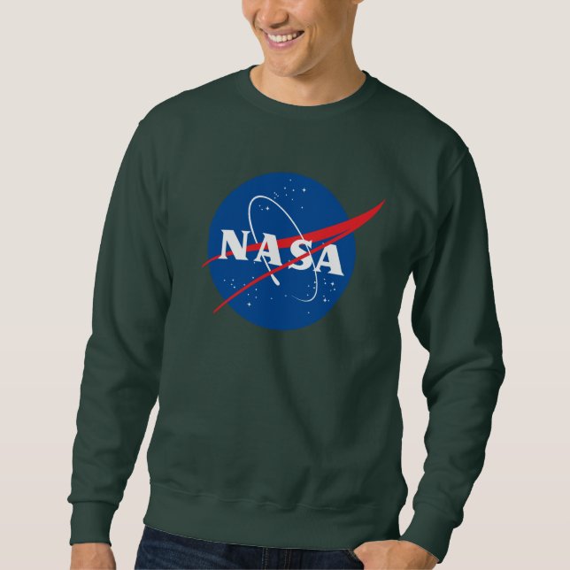 Sweatshirt Iconique de la NASA (Aurora Green) (Devant)