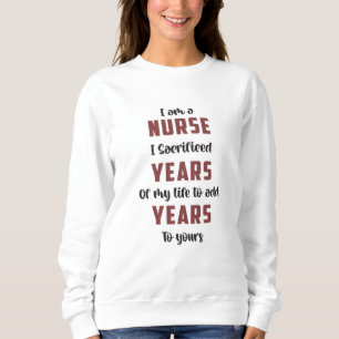 Sweatshirt ICU Nurse Urgence Ambulance Medicine Hospital