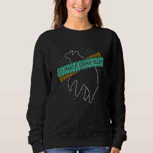 Sweatshirt Il N'Y A Pas De Planète B Scène De Criminalité Cli