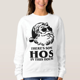 Sweatshirt Il y a des trous dans ce cul - Noël amusant