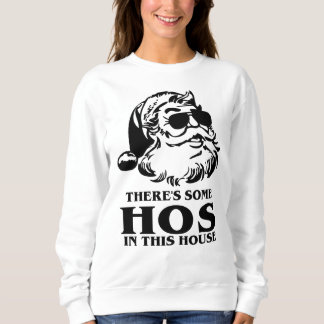 Sweatshirt Il y a des trous dans ce cul - Noël amusant