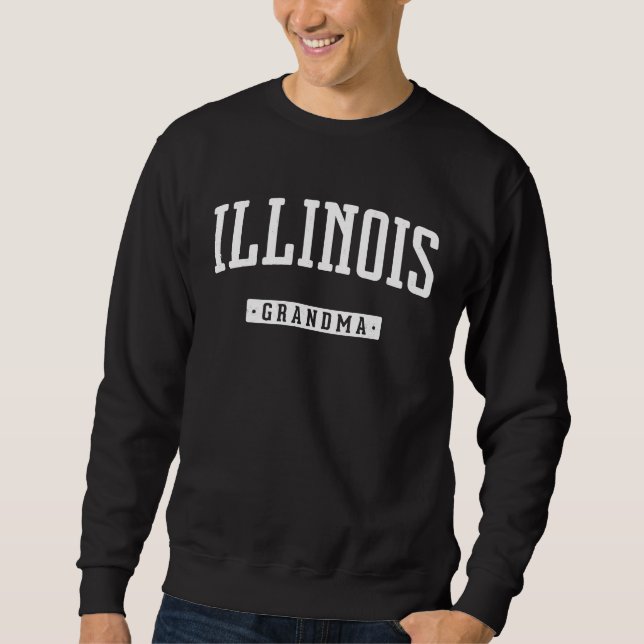 Sweatshirt Illinois Grandma Vintage (Devant)