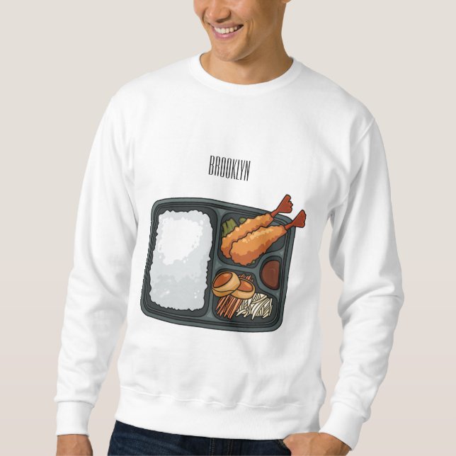 Sweatshirt Illustration de Bento (Devant)