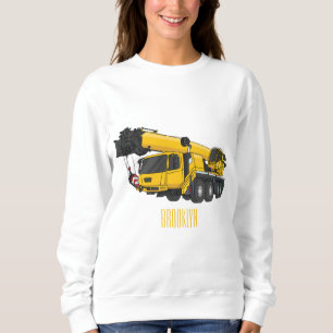 Sweatshirt Illustration de camion de grue