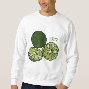 Sweatshirt Illustration de chaux Kaffir